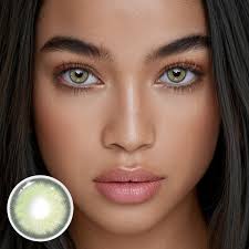 Coleyes Maya Green Prescription Yearly Colored Contacts