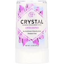 Crystal Body Deodorant Mineral Deodorant Stick Unscented 1 5 Oz 40 G Mineral Deodorant Deodorant Paraben Free Products