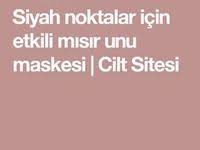 Siyah Noktalar Icin Etkili Misir Unu Maskesi Cilt Sitesi Skin Karma