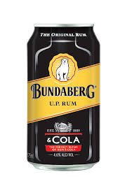 Bundaberg Up Rum And Cola Cans Rum Cola Bundaberg