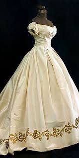 Well made 1860s dress with hoop skirt women marie antoinette ball gown victorian dress costume package includes: Silk Moire Ball Gown With Metallic Gold Appliqued Hem Border C 1860 In 2021 Victorian Ball Gowns Royal Ball Gowns Ball Dresses