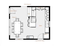 home architec ideas: kitchen floor plan