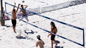 Building your own private beach in the backyard. Number 1 Rated Portable Outdoor Net Systems For Grass And Beach Volleyball Park And Sun Sports
