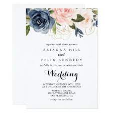Elegant Gold Winter Floral Front Back Wedding Invitation Zazzle Com Greenery Wedding Invitations Floral Wedding Invitations Wedding Invitations