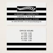 To view all the business card designs we have on file for the chiropractic industry click here. Stripes And Spine Logo Office Hours Chiropractor Business Card Zazzle Com Chiropractors Business Cards Business