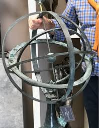 Antique armillary sphere replica brass armillary sphere armillary sundial small armillary gift decor (brass antique, 13.8 x 13.8 x 21.5cm) (8 inches). Armillary Sundial Archives Avant Garden Uk