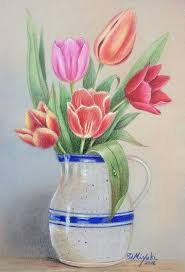 Favorite Vase By Miyuki Nakano Colored Pencils E Packet Flower Painting Watercolor Flowers Flower Drawing Once you master five techniques. miyuki nakano colored pencils e packet