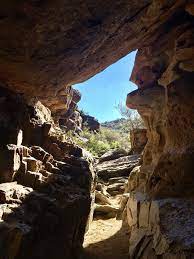 Hidden Valley Natural Tunnel Hike 3 4 Miles In Phoenix Az At South Mountain Park Hiking Nature Outdoors Mountain Park Hidden Valley Hiking