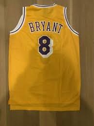 Kobe bryant lakers jerseys, tees, and more are at the official online store of the nba. Los Angeles Lakers 8 Kobe Bryant Basketball Jersey Links Marketing Group Ebay
