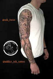Tribal Tattoos X Tattoo Bras Homme Rose
