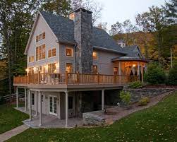 I Like Homes With Walk Out Basements And One Nestled In The Trees On A Mountainside Is Even Better Basement House Plans Basement House Ranch House Plans