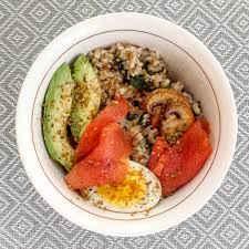 It's only in the past few years that i've grown to love breakfast. Smoked Salmon Breakfast Bowl Mission Nutrition Intuition