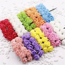 Check spelling or type a new query. Mini Roses 144 Artificial Flowers For Floral Arrangement Etsy Artificial Flowers Wedding Car Decorations Diy Fake Flowers