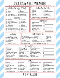 The Ultimate Walt Disney World Packing List Expert Packing Tips To Save You Money Wit Disney World Packing Disney World Planning Packing List For Disney