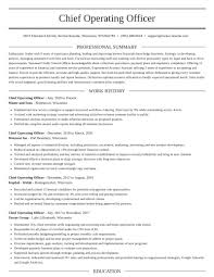 Use professionally written and formatted resume samples that will get you the job you want. Chief Operating Officer Resume Tool Templates Rocket Resume