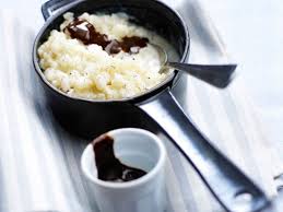 Riz Au Lait Coulis De Chocolat Recettes Recette Riz Au Lait Recette Recette Riz Au Lait