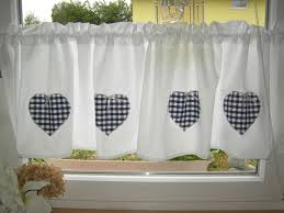Landhausgardine Bistrogardineshabby Stil Etsy Gardinen Haus Deko Scheibengardine