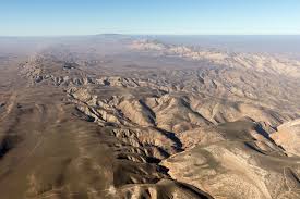 Aerial View Of A Portion Of The San Andreas Fault In California S Sierra Madre Mountains Midway Between Bakersfield And Santa Barbara Library Of Congress