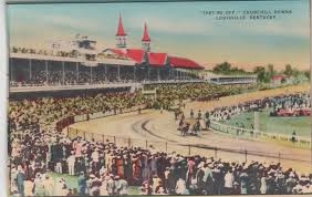 1930s Kentucky Louisville Churchill Downs 8x10 Enlargement Of Postcard 4 50