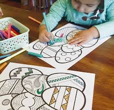 Designing and printing your own labels is simple to do with just a few clicks of your computer mouse. Easter Egg Coloring Pages Easter Printables Twitchetts