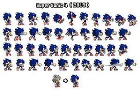 Super Sonic 4 Sprites Revamped By Skcollabs Sprite Sonic Unexplained Phenomena