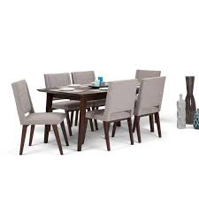 Halvorson Mid Century 7 Piece Dining Set Mid Century Dining Set 7 Piece Dining Set Mid Century Dining