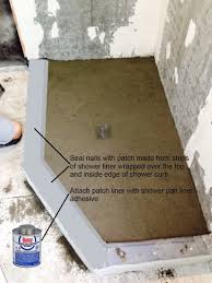 Although There Are Many Ready Made Shower Pan Systems Available It S Hard To Beat A Traditional Hand Made Mo Shower Pan Building A Shower Pan Shower Pan Liner