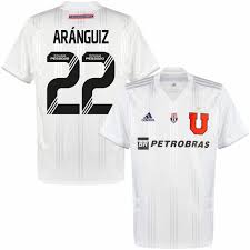 Das neue universidad de chile 2020 trikot von adidas ist da. Adidas Universidad De Chile Aranguiz 22 Away Trikot 2020 2021 Fan Style Beflockung