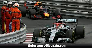 Max verstappen knapp dahinter, ferrari leicht abgeschlagen. Formel 1 Monaco Hamilton Gewinnt Zitterpartie Gegen Verstappen