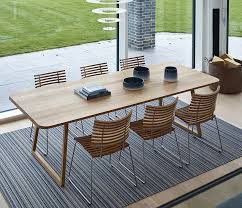 Totally modern, perfect for industrial, urban/rustic interiors. Danish Modern Rectangular Dining Table Dm3600 Wharfside