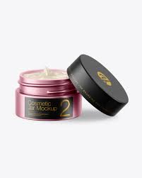 Download Opened Matte Metallic Cosmetic Jar Mockup In Jar Mockups On Yellow Images Object Mockups PSD Mockup Templates