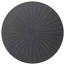 Panna Place Mat Black Ikea Placemats Ikea Round Table Mats