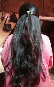 Wave your glorious mane and section it in two parts. Pin By Ragaven Sharma On Clip Long Silky Hair Long Indian Hair Long Shiny Hair