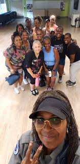 Line dance with cool choreography