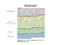 Read the paper with the abstract covered. Example Abstract Scientific Article Eagnlrqfzqwvl