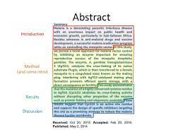 Read the paper with the abstract covered. Example Abstract Scientific Article Eagnlrqfzqwvl