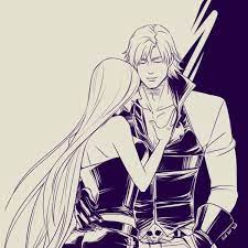 done by qi on pixiv dante and trish parejas de anime manga parejas de anime video juego