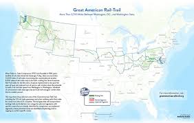 Momentum Grows For The Great American Rail Trail In 2020 Bike Across America Route Trail