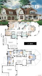 Feb 8 2019 Lakefront 4 5 6 Bedroom House Plan 3 Car Garage Large Bonus Room Master Suite Office Medi In 2020 Haus Blaupausen Fachwerkhaus Plane Hamptons Haus
