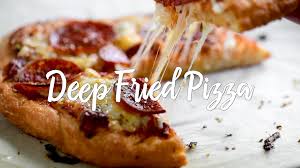 Image result for deep fried pizza
