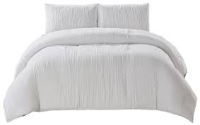 Check out our white ruffle king sham selection for the very best in unique or custom, handmade pieces from our shops. Marisha Comforter Set White King Comforter 2 Shams Decorist