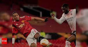 Manchester united midfielder travels for ac milan game the athletic13:24. Europa League Ac Milan Strike Late To Draw With Manchester United Football News Times Of India