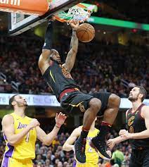 If lebron and his teammates meet the bucks in the finals, we'd witness the. Lebron James Flies In For Slam Dunk As Lakers Center Brook Lopez Moves Out Of The Way Video Cleveland Com