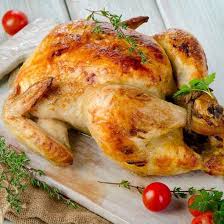 Poulet Roti Releve Au Laurier Et Thym Fait Maison Recette Poulet En Croute Recette Poulet Roti Recette Poulet