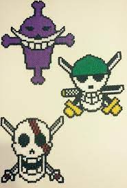 For example, a mala made of wooden beads may have three extra stone beads added, one after each of the 27th, 54th and 81st wooden beads (meaning these three counting beads and the guru bead divide the mala into quarters). Hama Beads Personalizados Y Mas One Piece Facebook