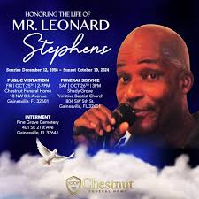 Chestnut Funeral Home Gainesville, Florida