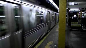 The r46 order initially consisted of 754 single cars, each 75 feet (23 m) long, and was the largest single order of passenger cars in united states railroad history at the point of the fleet's completion. Exclusive R44 C Train At 145th Street With R46 A Hd Youtube