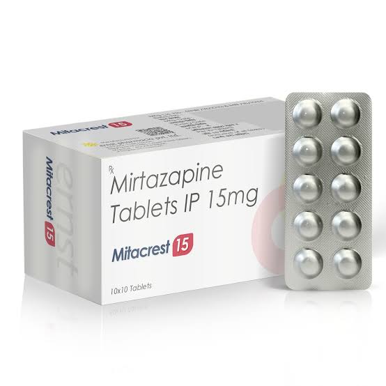 Mirtazapine Tablets IP 15 Mg - MITRACREST 15 Tablets
