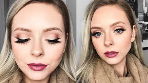 simple holiday makeup look with glam