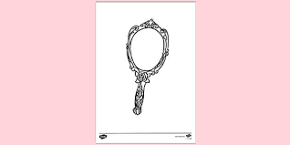 Most relevant best selling latest uploads. Free Hand Mirror Colouring Sheet Colouring Sheets